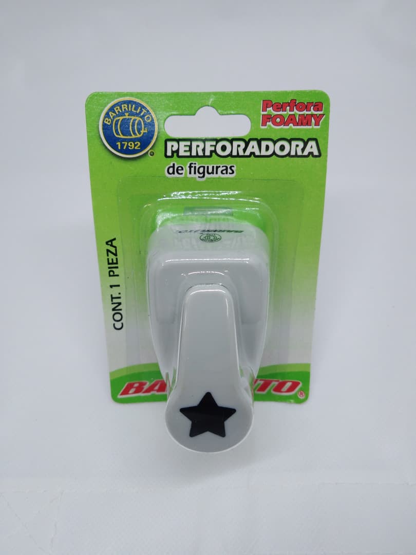 Abundante cuatro veces dueño Perforadora foamy Estrella mediana - Perforadoras - Goya Virtual
