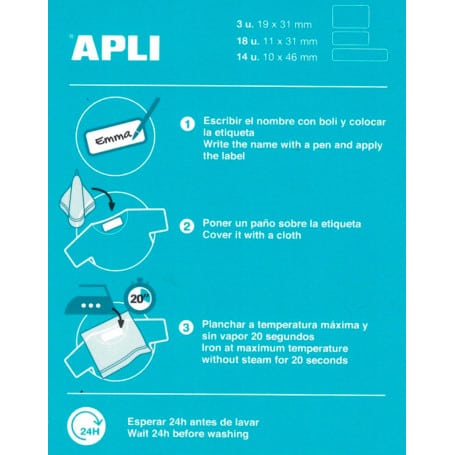 Etiquetas Termoadhesivas para Ropa Apli