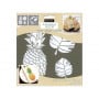 Set 2 Plantillas Tropical 20 x 20 cm ADS20