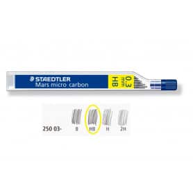 Tubo 12 Minas Staedtler Mars Micro 0,3 mm HB