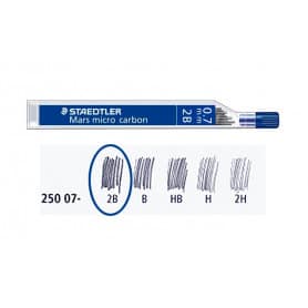 PAQUETE 12 MINAS 2MM. 2H MARS STAEDTLER [0023-200-2H] - 10,740€ : , Estel  Tàrrega