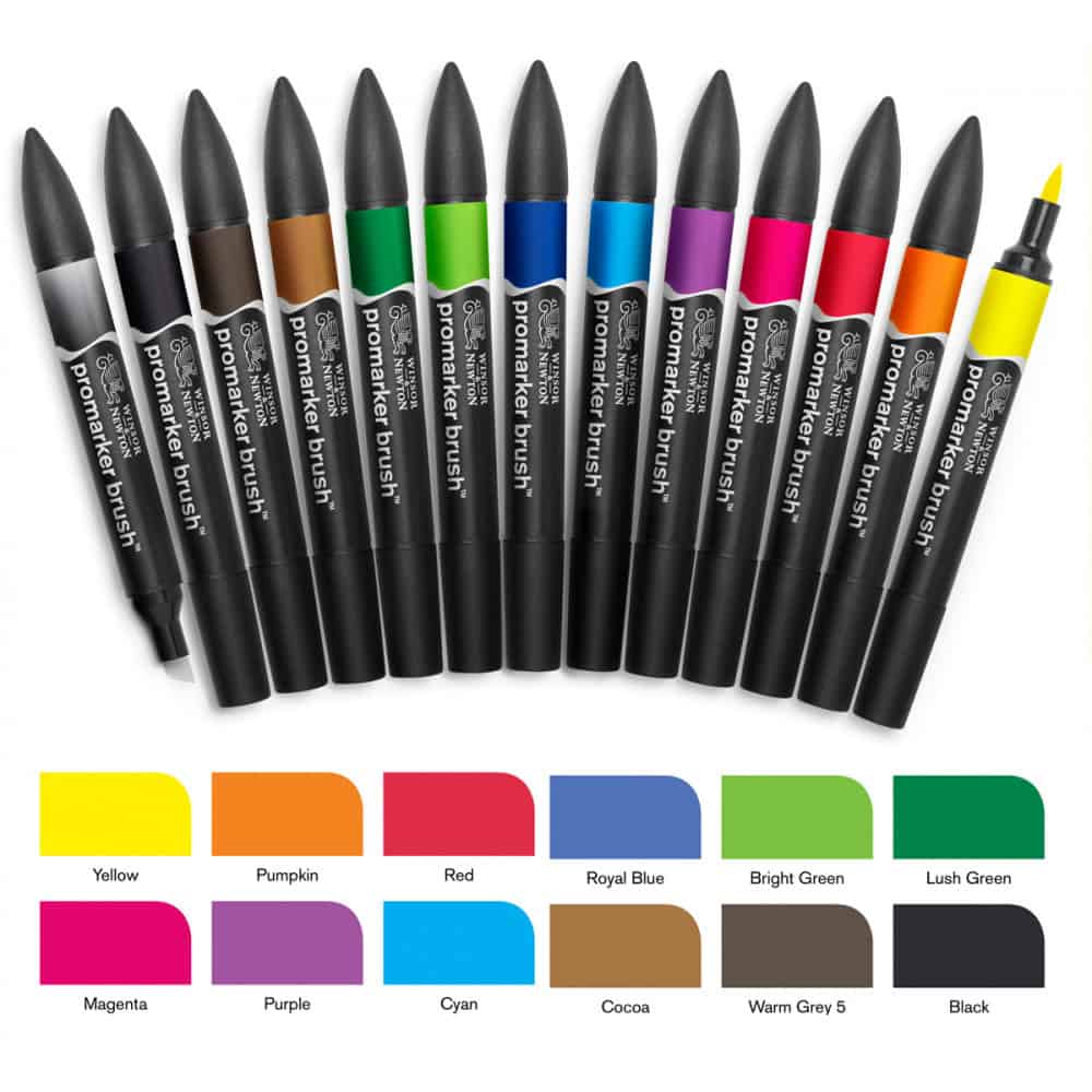 ROTULADOR PROMARKER, SET 12+1 TONOS PIEL