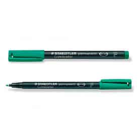 Rotulador Punta Fina Verde Lumocolor Staedtler