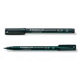 Rotulador Punta Extra Fina Negro Lumocolor Staedtler