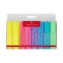 Pack Subrayadores Pastel 8 Colores Faber Castel