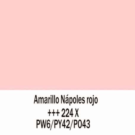 Gouache Talens Amarillo Nápoles Rojo Nº 224 Tubo 20 ml