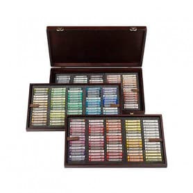 Caja madera Excellent 225 Pasteles Rembrandt