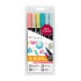 Dual Brush Rotuladores Pack 6 Colores Candy Tombow