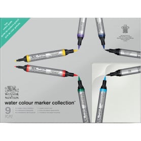 Set Rotuladores Acuarela 9 piezas Winsor&Newton