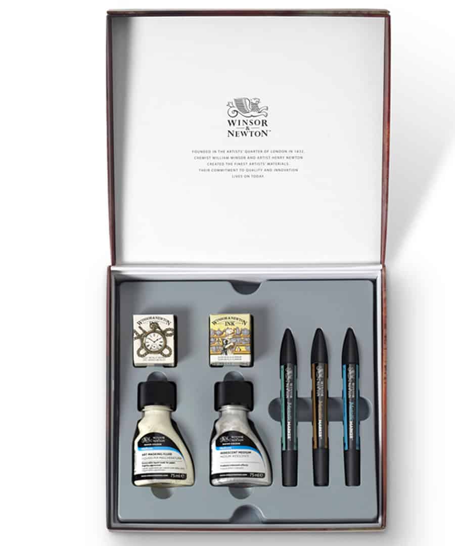 Acuarela Professional Black Box Winsor & Newton - Sets y Cajas Llenas -  Goya Virtual