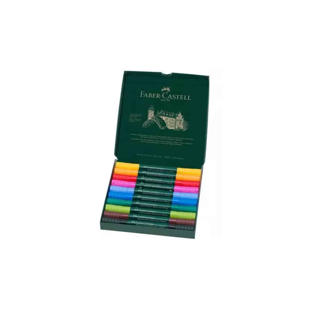 Set de 20 rotuladores acuarelables Faber Castell