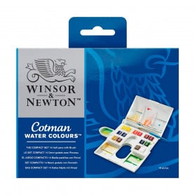 Caja Acuarela 14 Colores Cotman Winsor & Newton