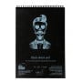 Bloc Bocetos Papel Negro Intenso Espiral SM-LT