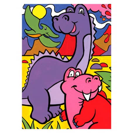 pintar-por-números-proyectos-sencillos-goya-mfp11-dinosaurios