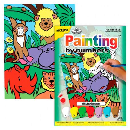pintar-por-números-proyectos-sencillos-goya-mfp9-animales-de-la-jungla