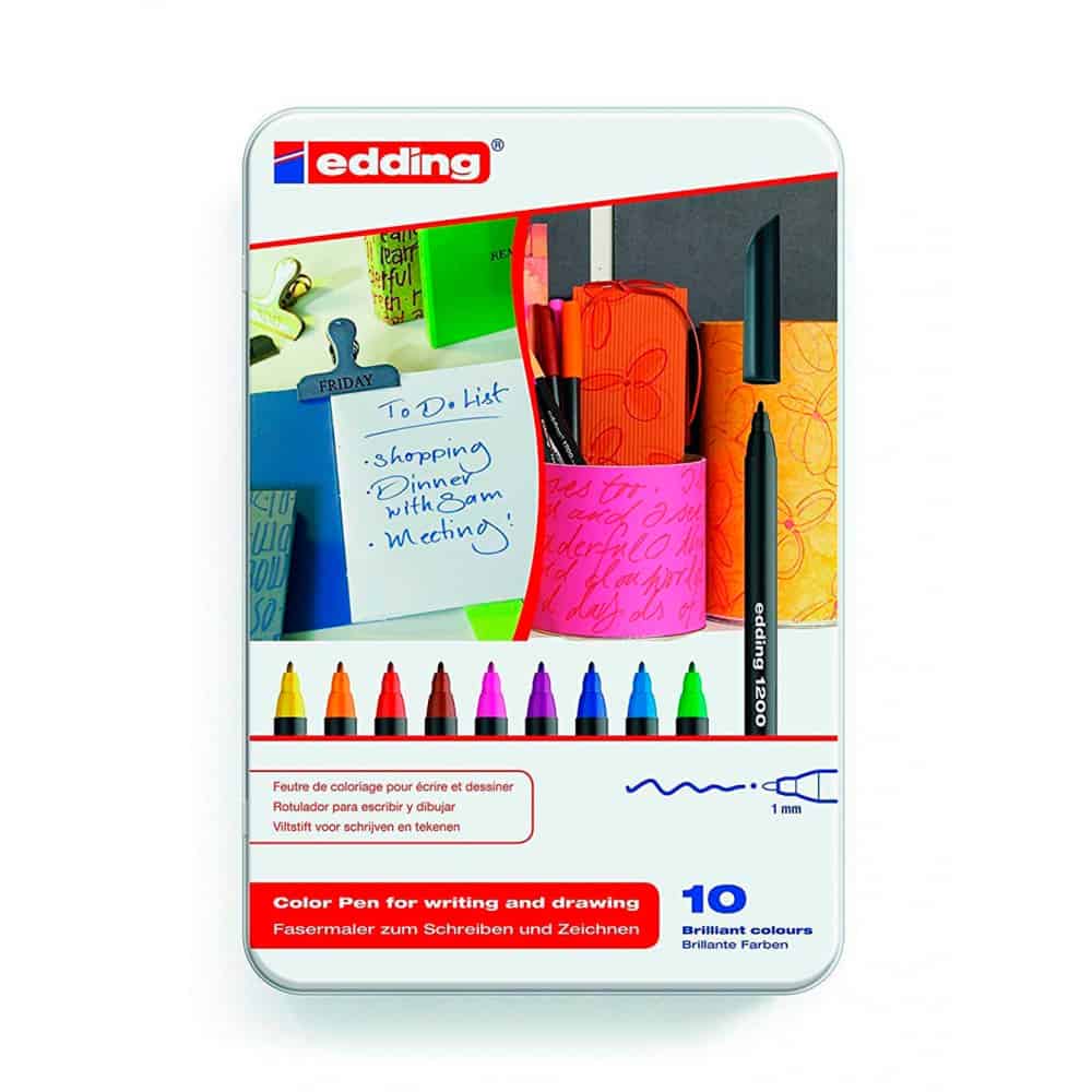 Kit escolar rotuladores Edding 1200 - Material escolar