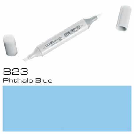 rotulador-copic-sketch-gama-azules-y-verdes-goya-B23-Phthalo-Blue