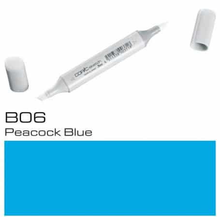 rotulador-copic-sketch-gama-azules-y-verdes-goya-B06-Peacock-Blue