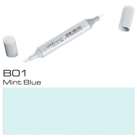 rotulador-copic-sketch-gama-azules-y-verdes-goya-B01-Mint-Blue