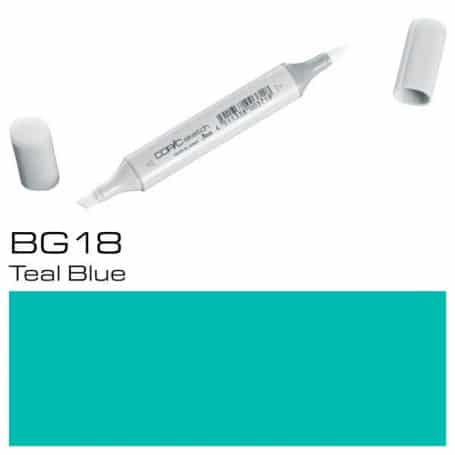 rotulador-copic-sketch-gama-azules-y-verdes-goya-BG18-Teal-Blue