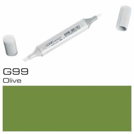 rotulador-copic-sketch-gama-azules-y-verdes-goya-G99-Olive