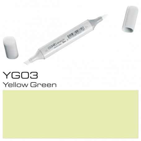 rotulador-copic-sketch-gama-azules-y-verdes-goya-YG03-Yellow-Green
