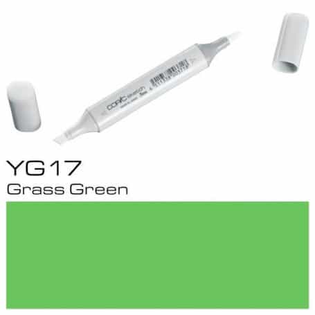 rotulador-copic-sketch-gama-azules-y-verdes-goya-YG17-Grass-Green