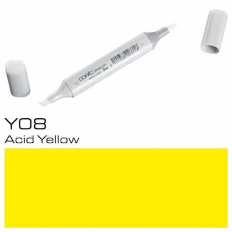 rotuladores-copic-sketch-gama-de-amarillos-y-rojos-goya-Y08-Acid-Yellow