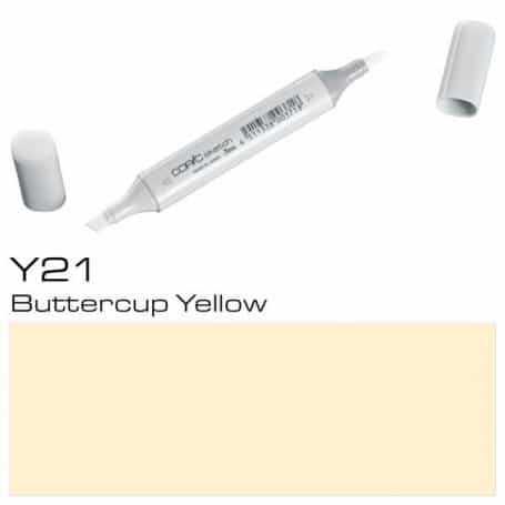 rotuladores-copic-sketch-gama-de-amarillos-y-rojos-goya-Y21-Buttercup-Yellow
