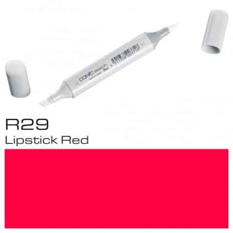 rotuladores-copic-sketch-gama-de-amarillos-y-rojos-goya-R29-Lipstick-Red