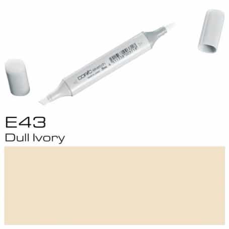 rotulador-copic-sketch-gama-beiges-y-tierras-goya-E43-Dull-Ivory