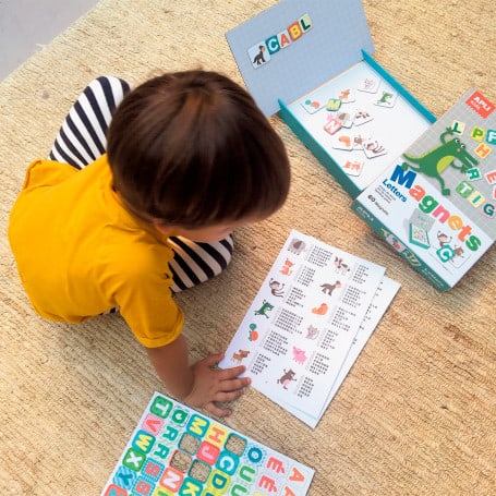 Juego Magnético Apli Kids Letras Contenido