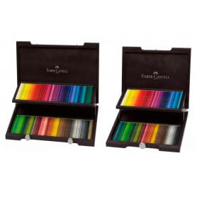Caja Madera Lápices Polychromos Faber Castell