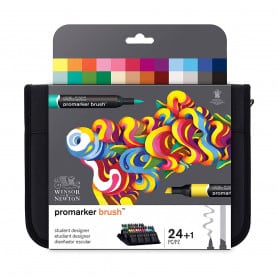 Set 24 Promarker Brush Student Designer Winsor & Newton