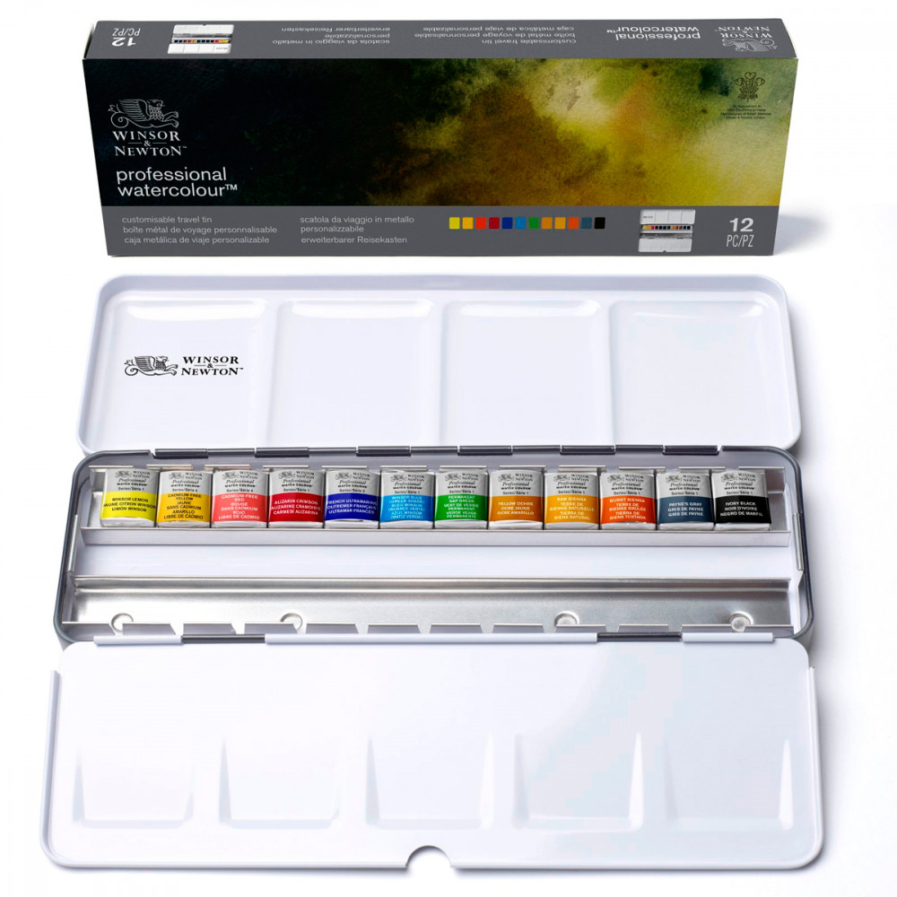 Acuarela Professional Black Box Winsor & Newton - Sets y Cajas Llenas -  Goya Virtual