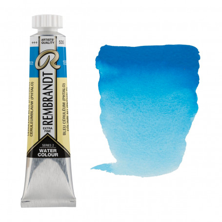 acuarela-rembrandt-tubo-20-ml-serie-2-goya-535-azul-ceruleo-ftalo