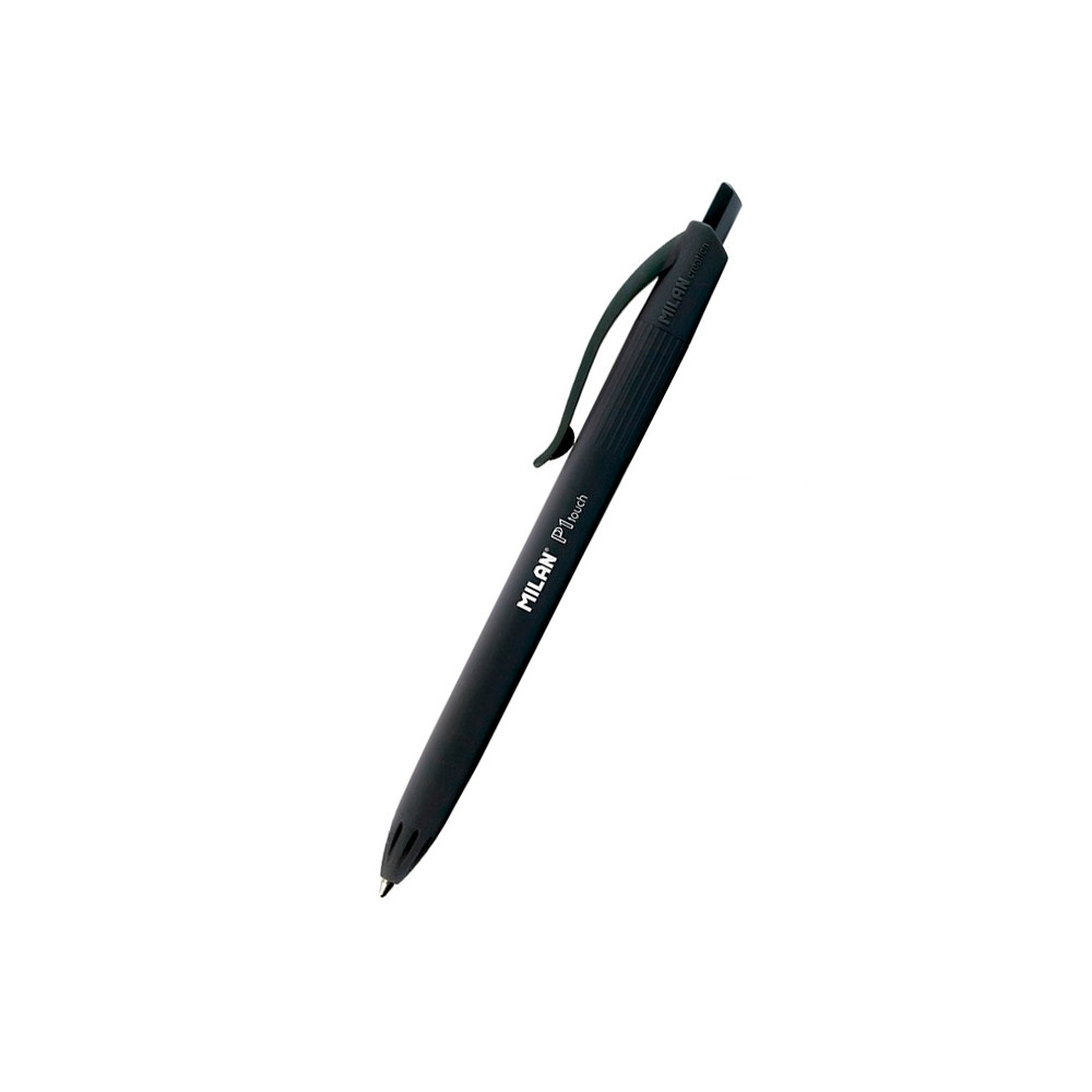 BOLIGRAFO Milan P1 TOUCH Retractil Cuerpo Goma (Negro) » OFIPAPEL