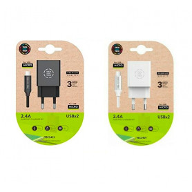 Set Cargador Rápido USB-Micro Tech One Tech