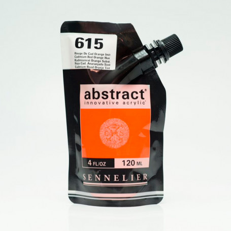 Acrílico Abstract Amarillos, Naranjas Y Rojos 120 ml Sennelier