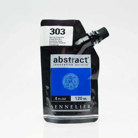 Acrílico Abstract Azules y Verdes 120 ml Sennelier