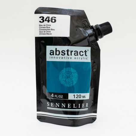 Acrílico Abstract Azules y Verdes 120 ml Sennelier