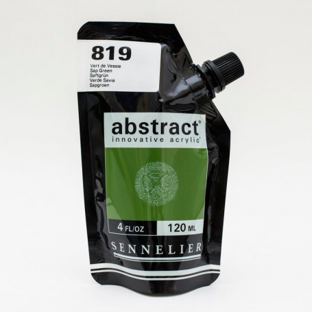 Acrílico Abstract Azules y Verdes 120 ml Sennelier