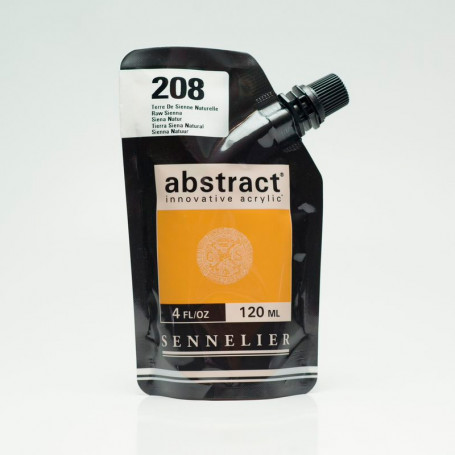 Acrílico Abstract Blancos, Negros y Tierras 120 ml Sennelier