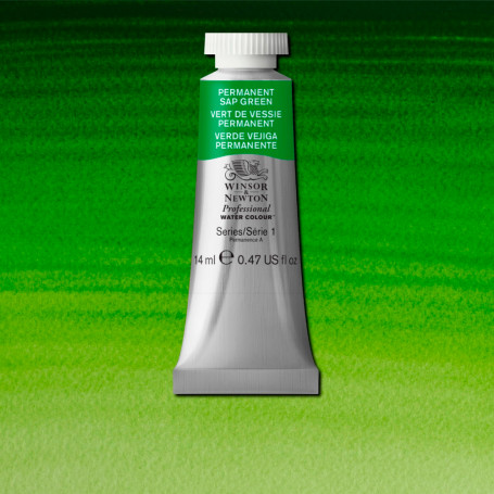 Acuarela Professional Verdes y Azules Winsor & Newton