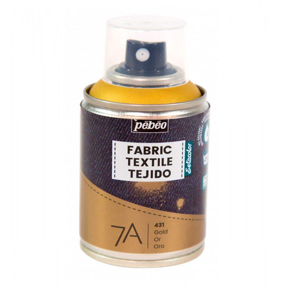 Pintura textil 7a spray 100ml - naranja - Música y Deportes