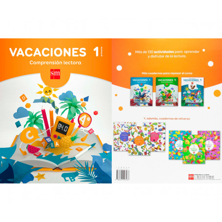 Vacaciones 1 Educación Primaria Editorial SM
