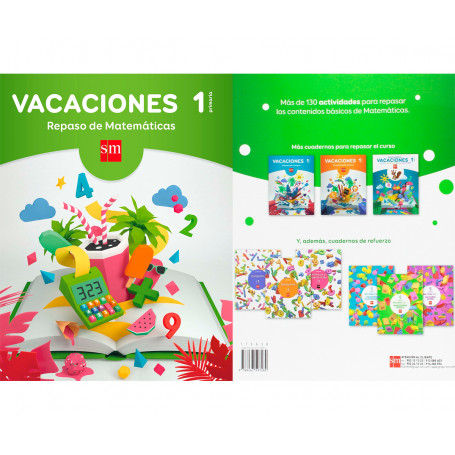 Vacaciones 1 Educación Primaria Editorial SM