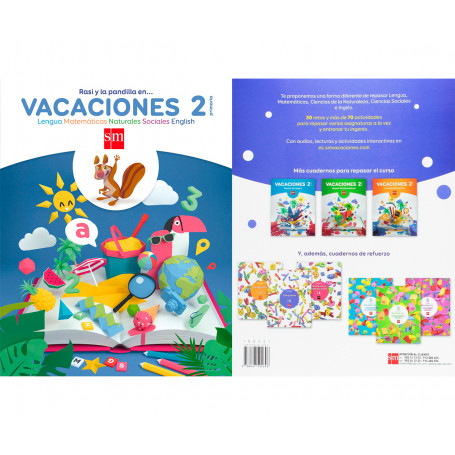 Vacaciones 2 Educación Primaria Editorial SM