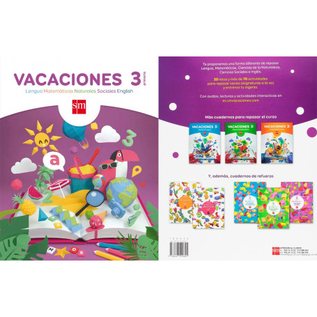 Vacaciones 3 Educación Primaria Editorial SM