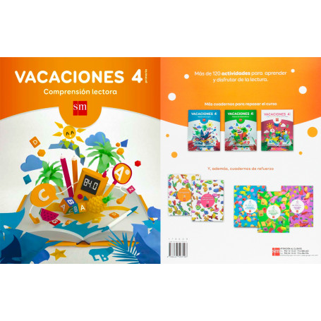 Vacaciones 4 Educación Primaria Editorial SM